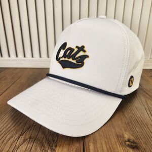 Uptop Montana State Bobcats Rope Hat White Blue College Athletics Snapback Cap